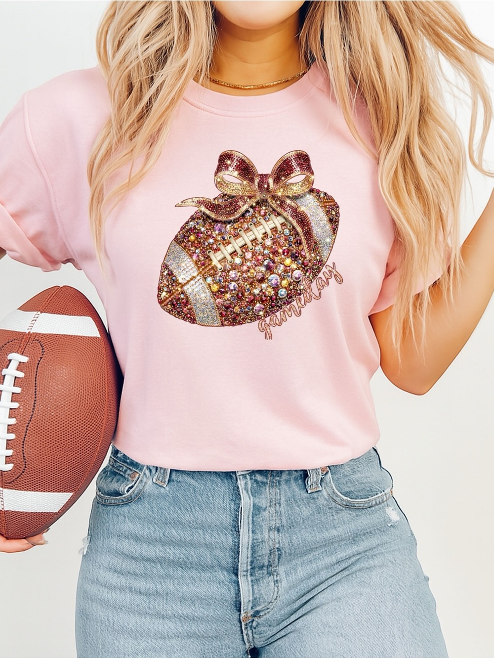 Football tees pick 1 made to order S M L XL New many to choose from be ready - Picture 11 of 16